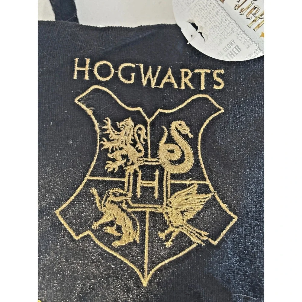Kurt S. Adler Harry Potter Hogwarts Christmas Stocking Satin Patchwork NWT